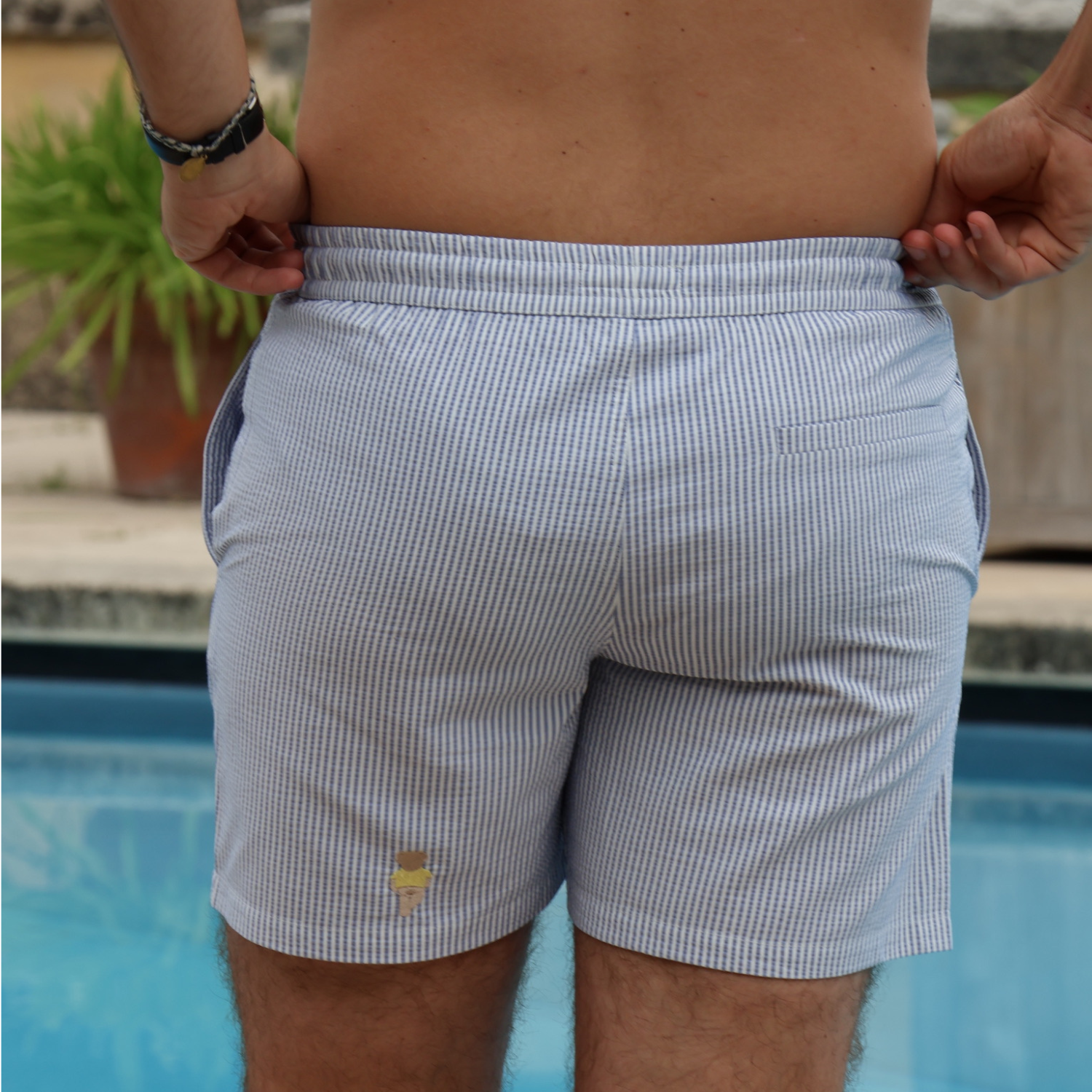 Maillot Lippu Bleu Écume
