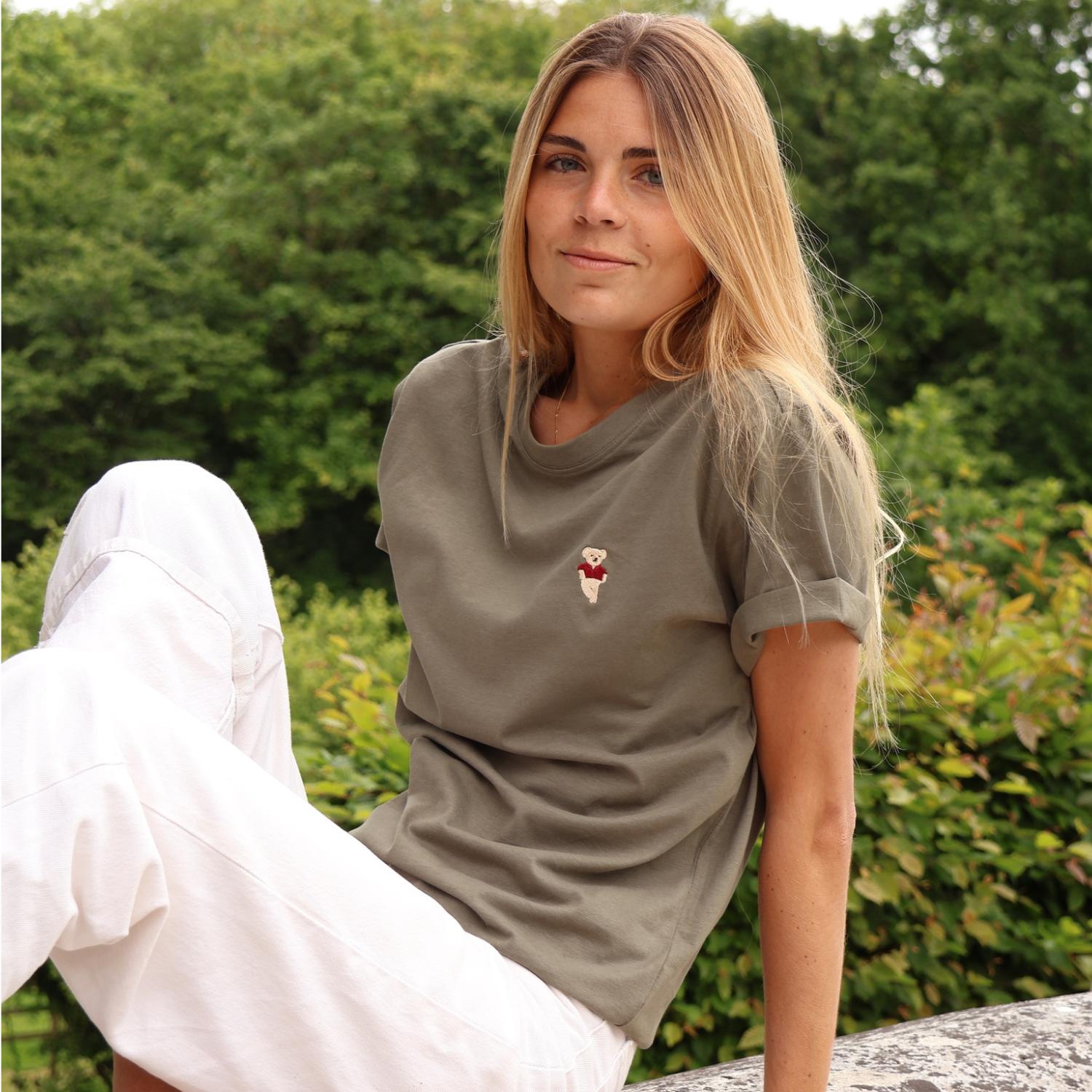 T Shirt Lippu Olive